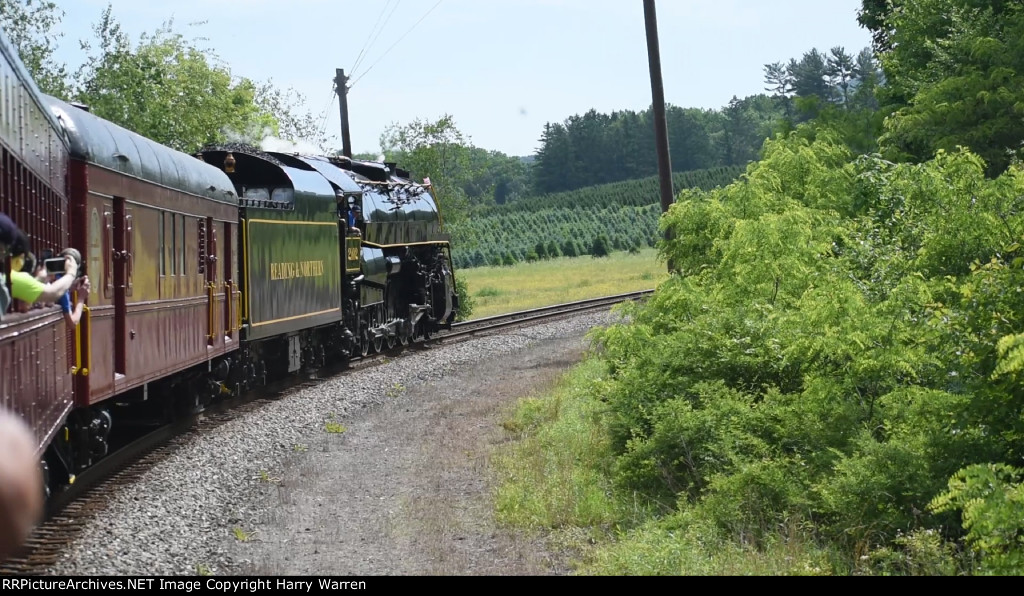 Riding behind RBMN 2102